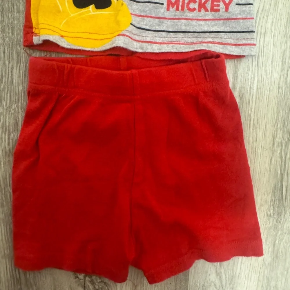 Disney Mickey Mouse Red Kids Pajamas